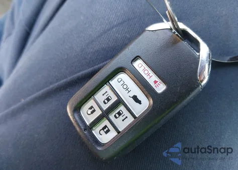 2015 Honda Odyssey Ex-L из США, поврежденный, VIN 5FNRL5H66FB017531